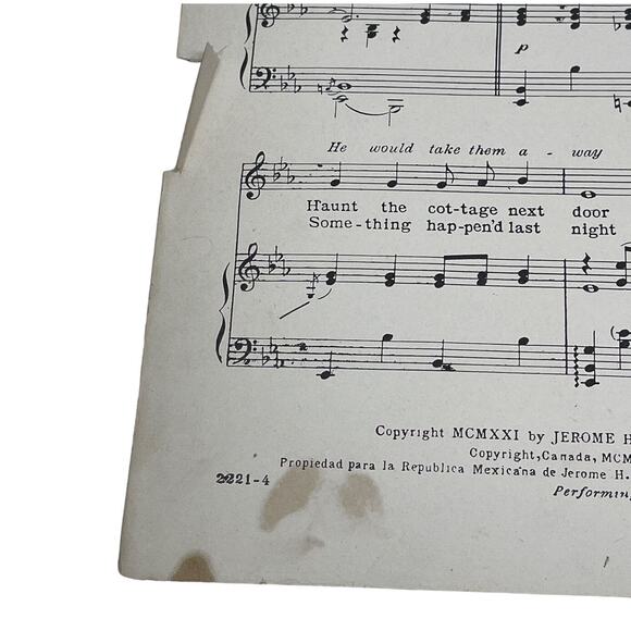 1921 Aint We Got Fun Sheet Music Gus Van Joe Schenck - Picture 5 of 7